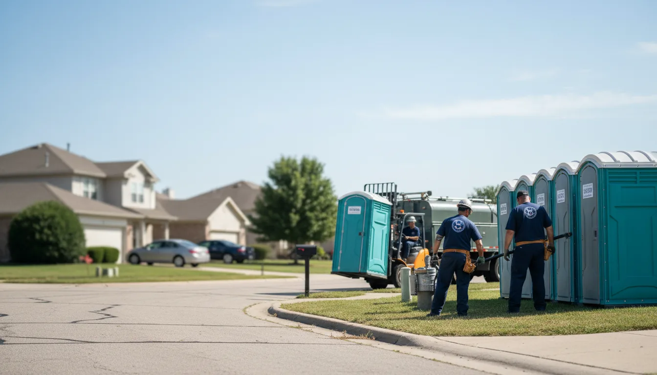 Porta Potty Rental in Mechanicsburg, OH near me
